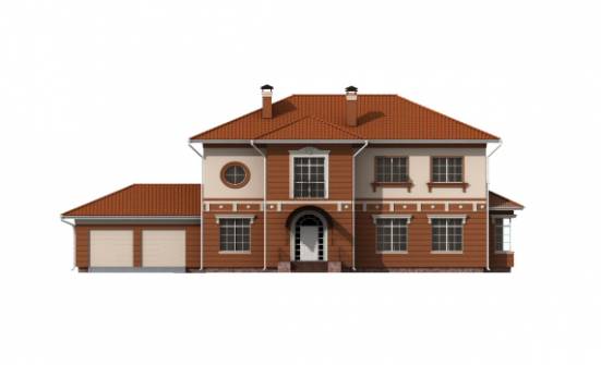 285-001-Л Проект двухэтажного дома и гаражом, красивый коттедж из кирпича Лакинск | Проекты домов от House Expert