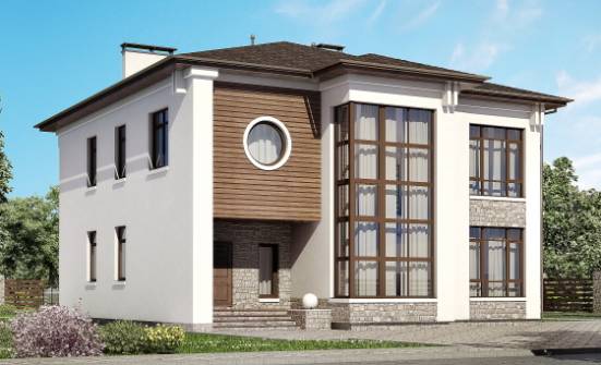 300-005-П Проект двухэтажного дома, красивый дом из кирпича Владимир | Проекты домов от House Expert