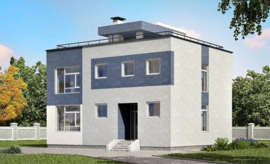 180-005-П Проект двухэтажного дома, классический домик из газосиликатных блоков Кольчугино | Проекты домов от House Expert