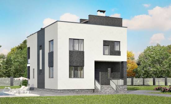 225-001-П Проект двухэтажного дома, классический домик из поризованных блоков Петушки | Проекты домов от House Expert