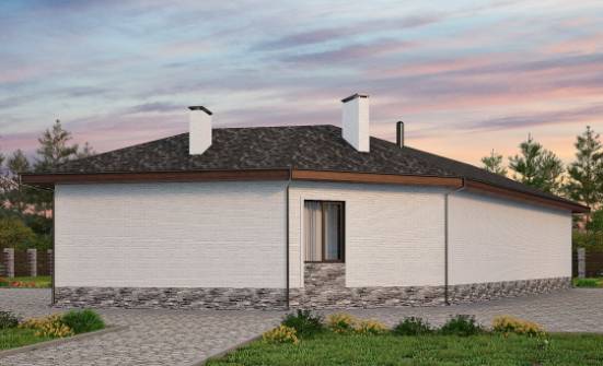 145-001-Л Проект бани из газобетона Кольчугино | Проекты домов от House Expert