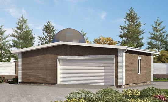 075-001-П Проект гаража из кирпича Муром | Проекты домов от House Expert