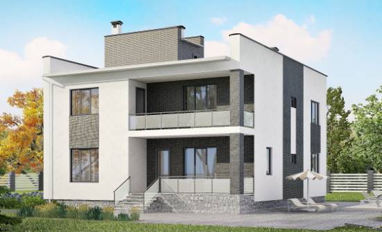 225-001-П Проект двухэтажного дома, классический домик из поризованных блоков Петушки | Проекты домов от House Expert